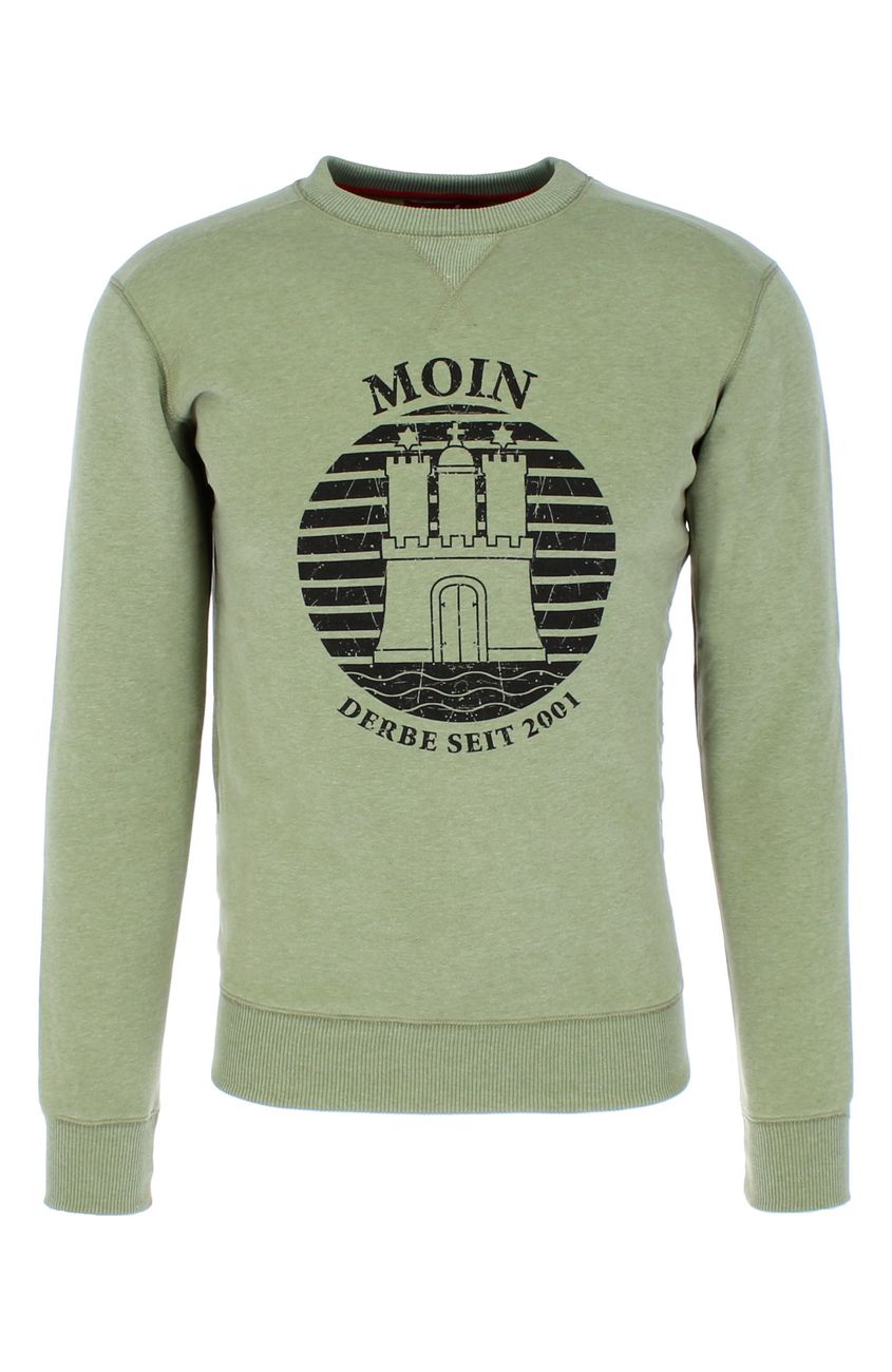 Derbe Hamburg - Herren Pullover Duke Morris Surround Fuck Sweat Rundhals Kapuze - Derbe Hamburg - SAGATOO - 4251634701153