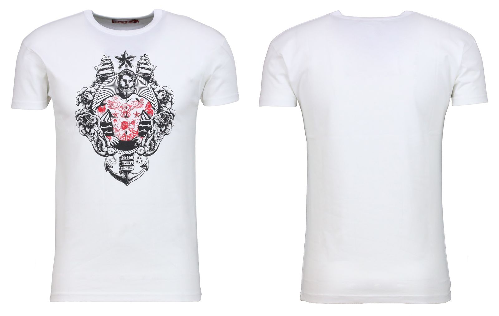 Derbe Hamburg Herren T-Shirts - Derbe Hamburg - SAGATOO -