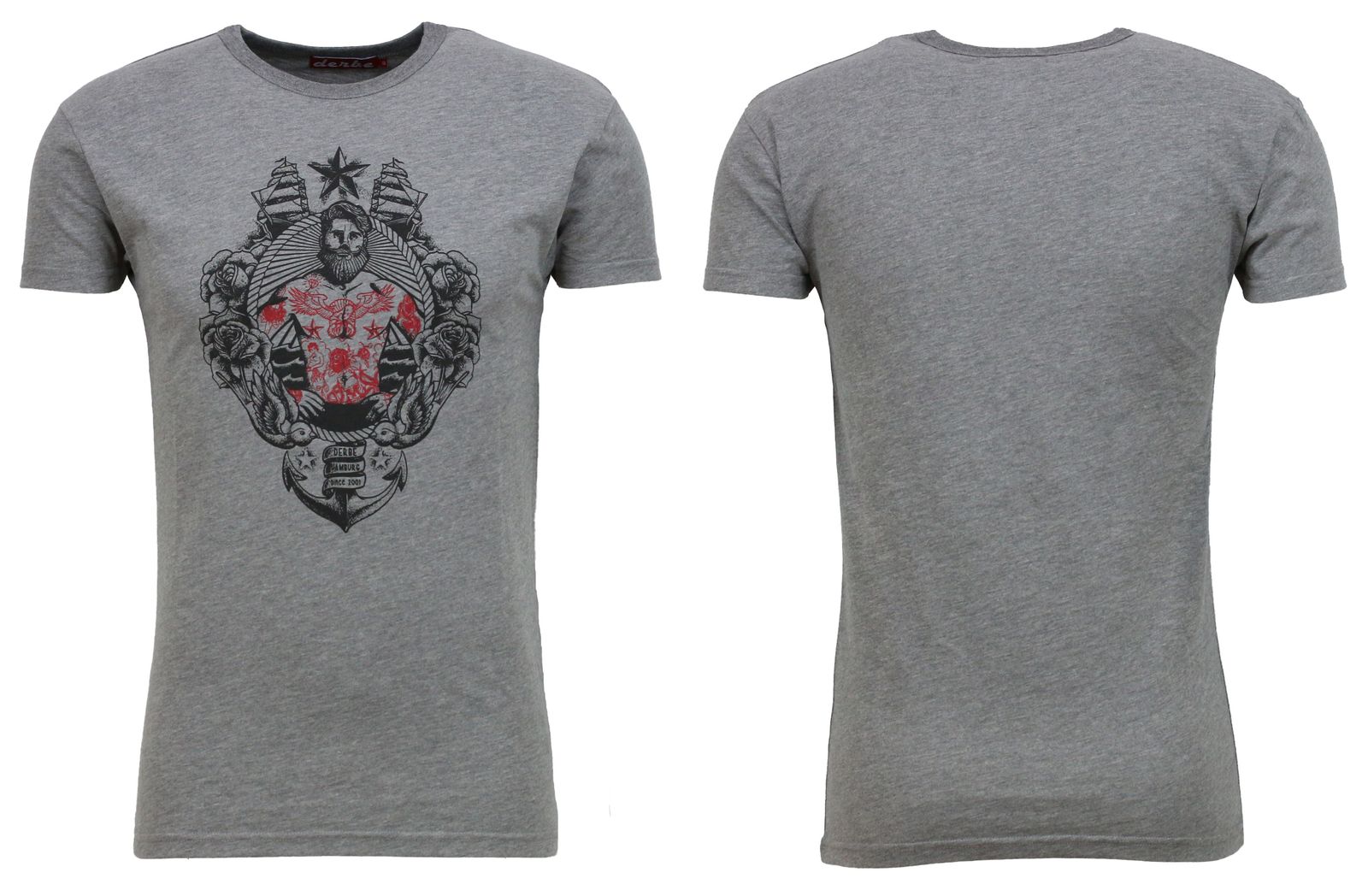 Derbe Hamburg Herren T-Shirts - Derbe Hamburg - SAGATOO -