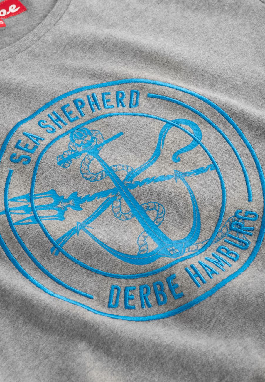 DERBE HAMBURG JF BARBE MONO GOTS iC Damen T-Shirt Sea Shepherd - Derbe Hamburg - SAGATOO - 4057787841315
