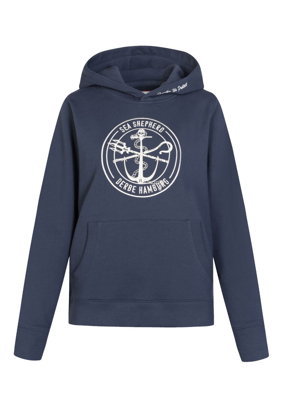 DERBE HAMBURG JF ZOPE GOTS Damen Kapuzen-Sweatshirt - Derbe Hamburg - SAGATOO - 4057787838841
