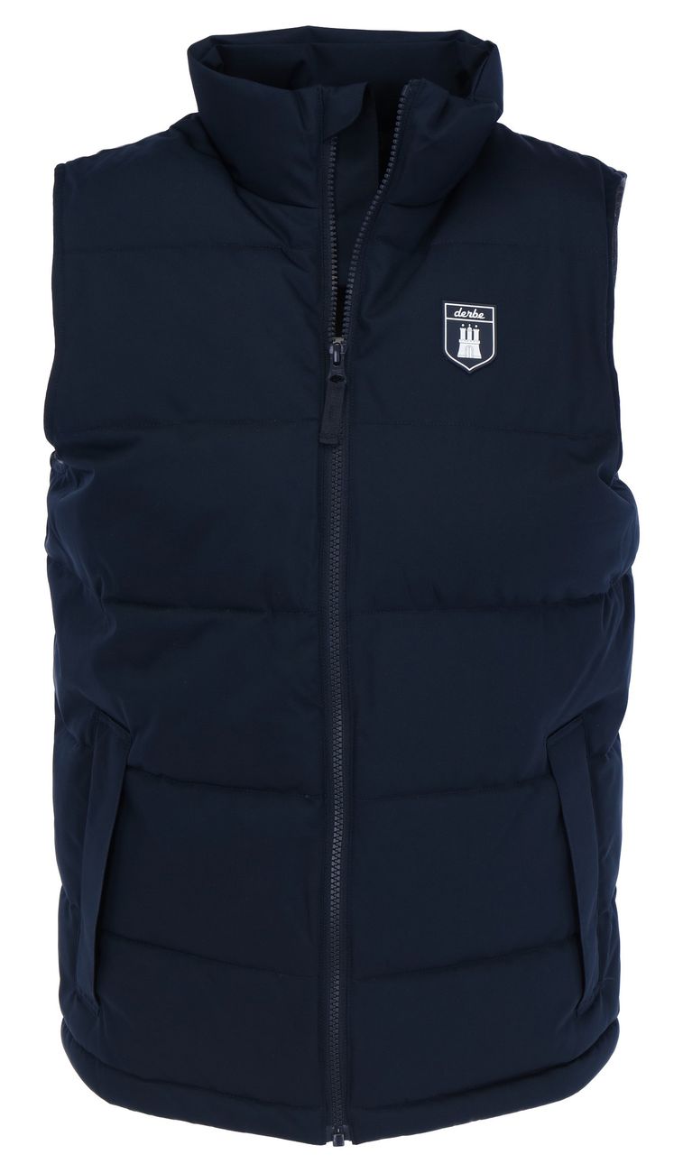 DERBE HAMBURG M-02-XX-VESTHOLM PINSTRIPE Herren Stepp-Weste - Derbe Hamburg - SAGATOO - 4251634737466