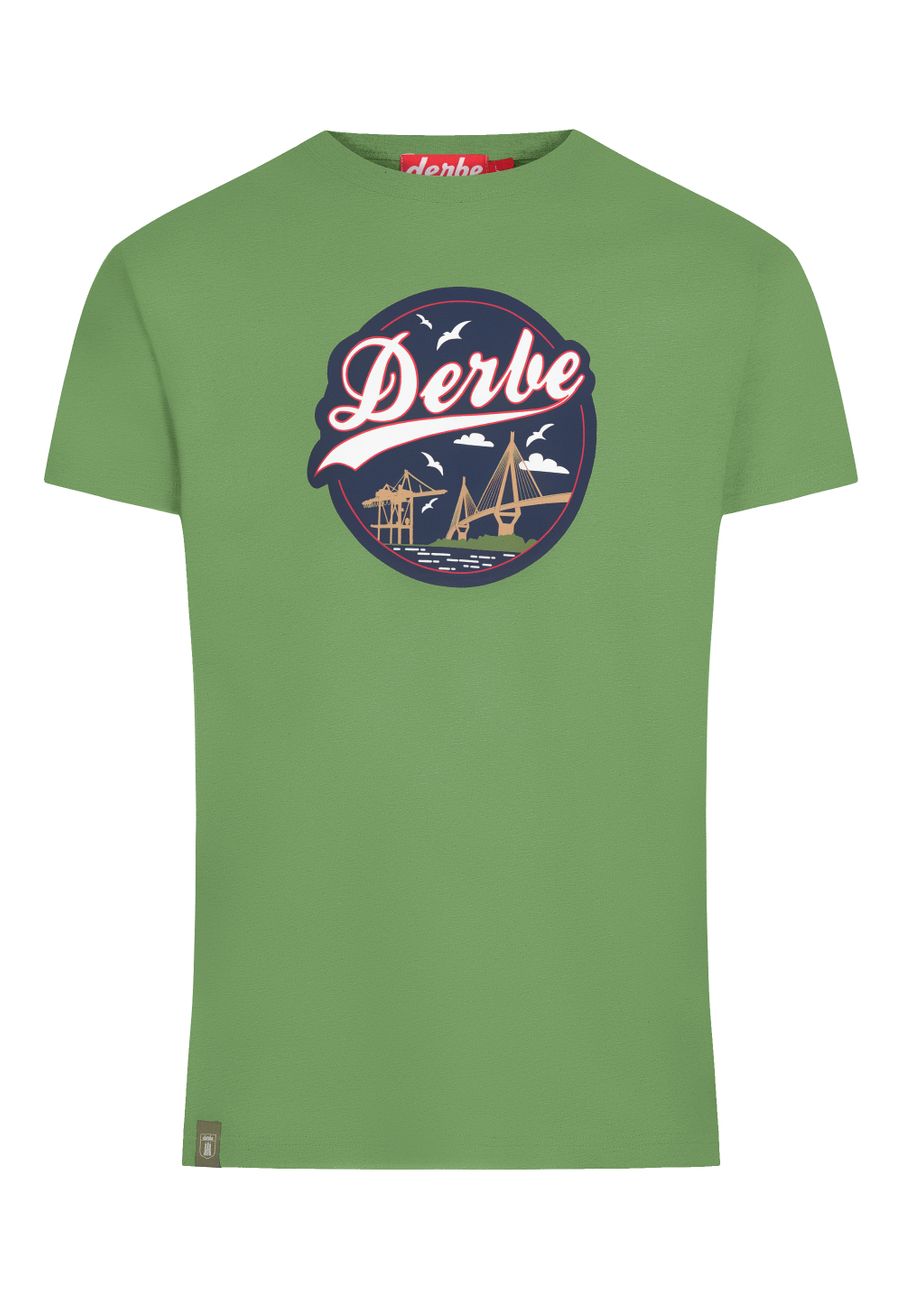 DERBE HAMBURG M-04-TS HAFENBRÜCKE Herren T-Shirt - Derbe Hamburg - SAGATOO - 4251634757938