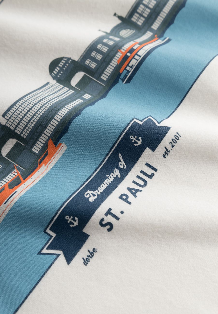 DERBE HAMBURG M-04-TS-LANDUNGSBRÜCKEN Herren T-Shirt - Derbe Hamburg - SAGATOO - 4251634772917