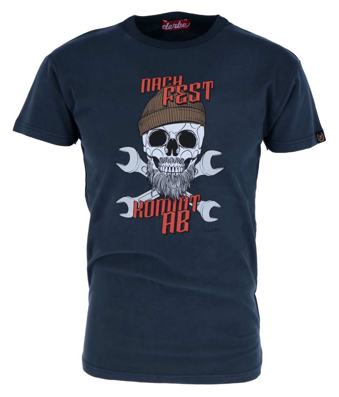 DERBE HAMBURG M-04-TS-NFKA NACH FEST KOMMT AB Herren T-Shirt - Derbe Hamburg - SAGATOO - 4251634739439