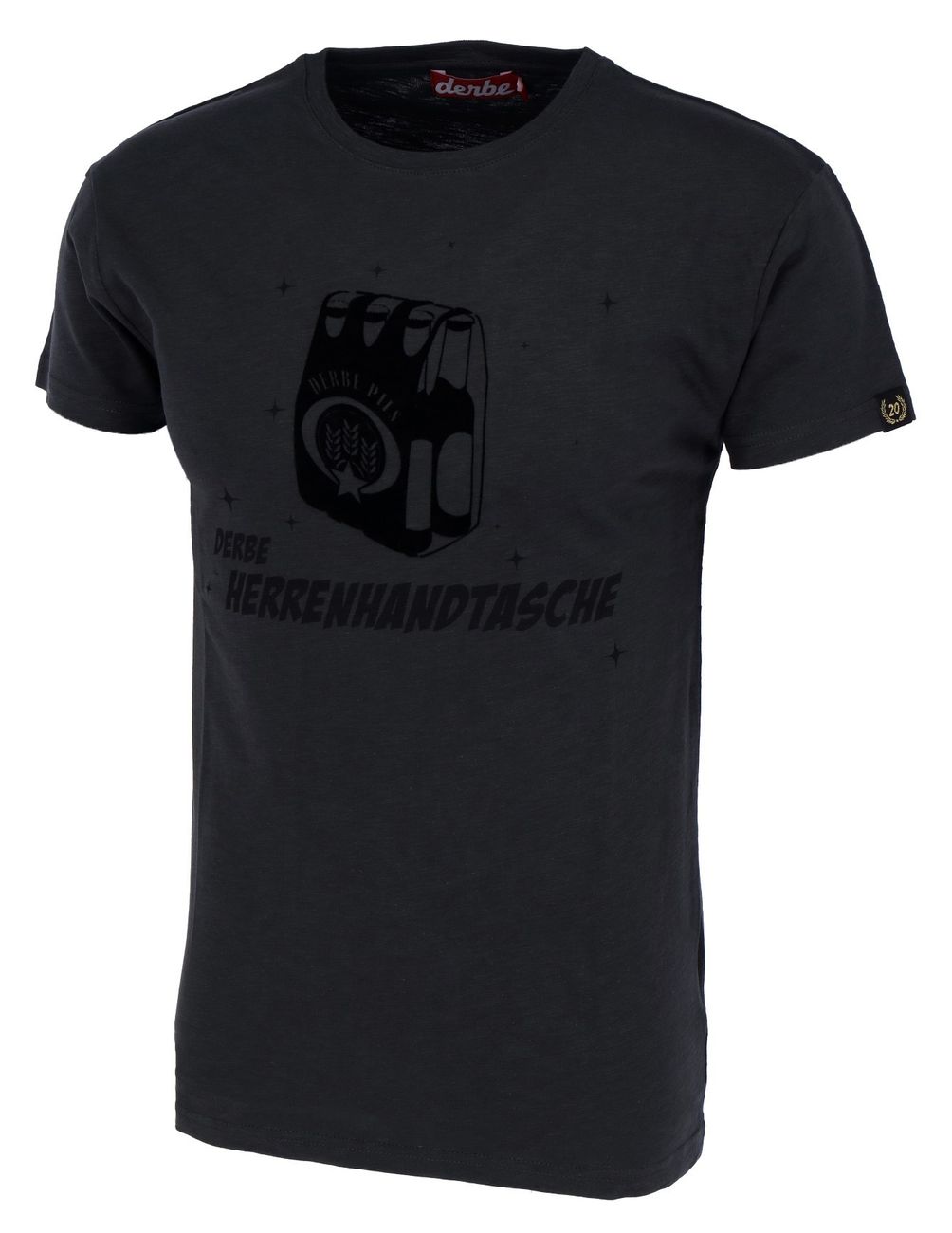 DERBE HAMBURG M-04-TSFL-HERRENHANDTASCHE Herren T-Shirt - Derbe Hamburg - SAGATOO - 4251634741067