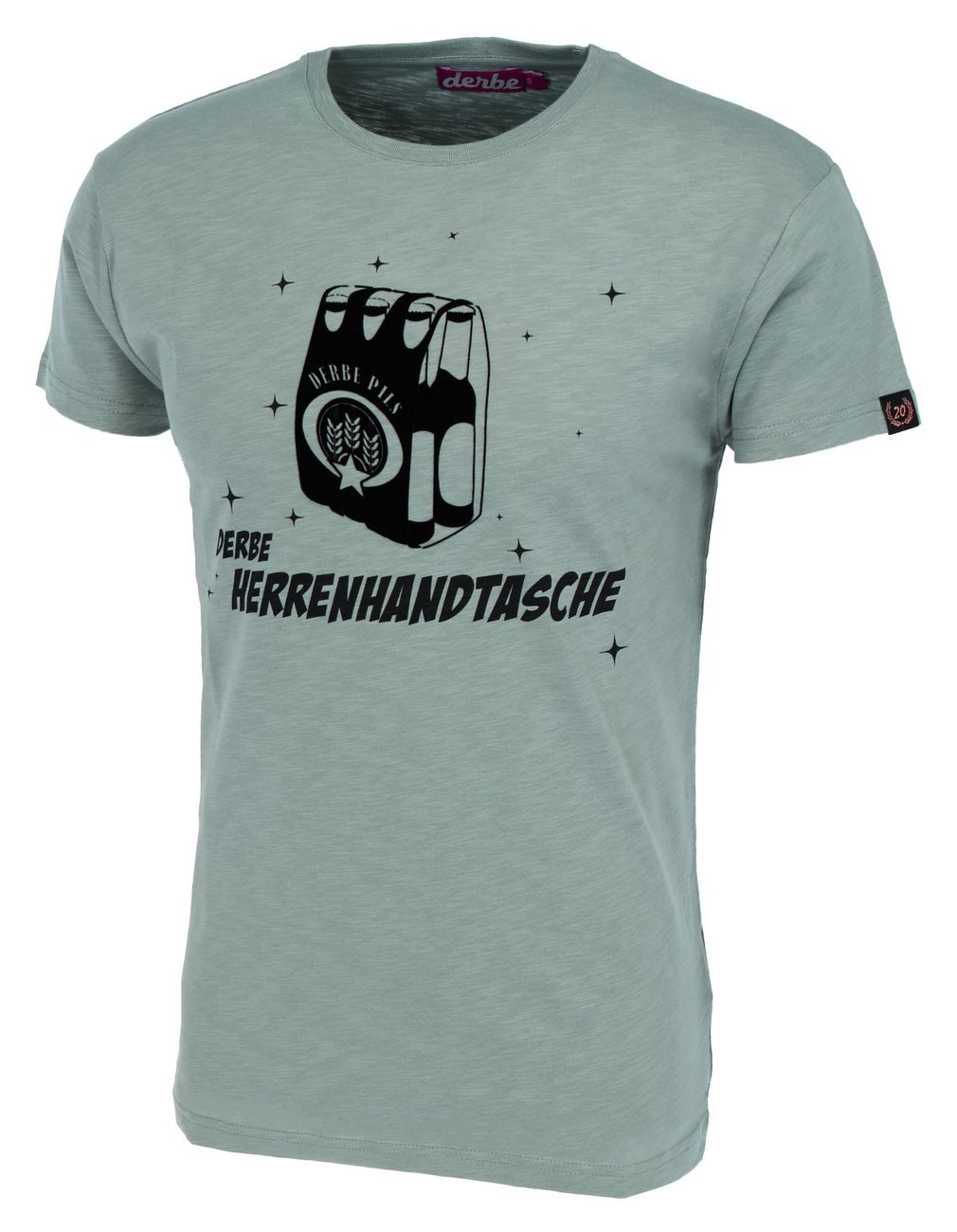 DERBE HAMBURG M-04-TSFL-HERRENHANDTASCHE Herren T-Shirt - Derbe Hamburg - SAGATOO - 4251634741111