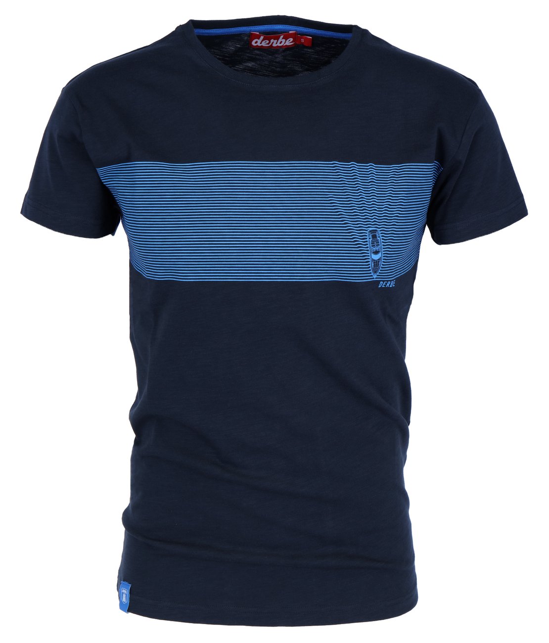 DERBE HAMBURG M-04-TSFL-KINK Herren T-Shirt - Derbe Hamburg - SAGATOO - 4251634753190