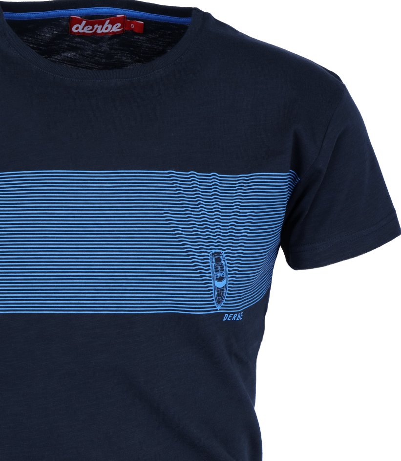 DERBE HAMBURG M-04-TSFL-KINK Herren T-Shirt - Derbe Hamburg - SAGATOO - 4251634753190