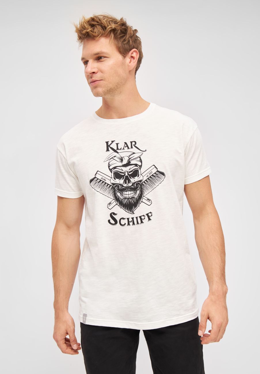 DERBE HAMBURG M-04-TSFL-KLARSCHIFF Herren T-Shirt - Derbe Hamburg - SAGATOO - 4251634772085