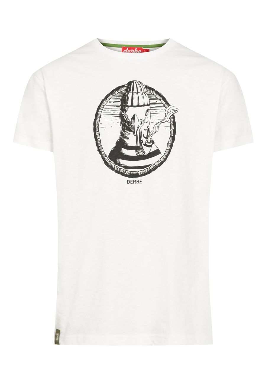 DERBE HAMBURG M-04-TSFL MATROSENMÖWE Herren T-Shirt - Derbe Hamburg - SAGATOO - 4251634758850