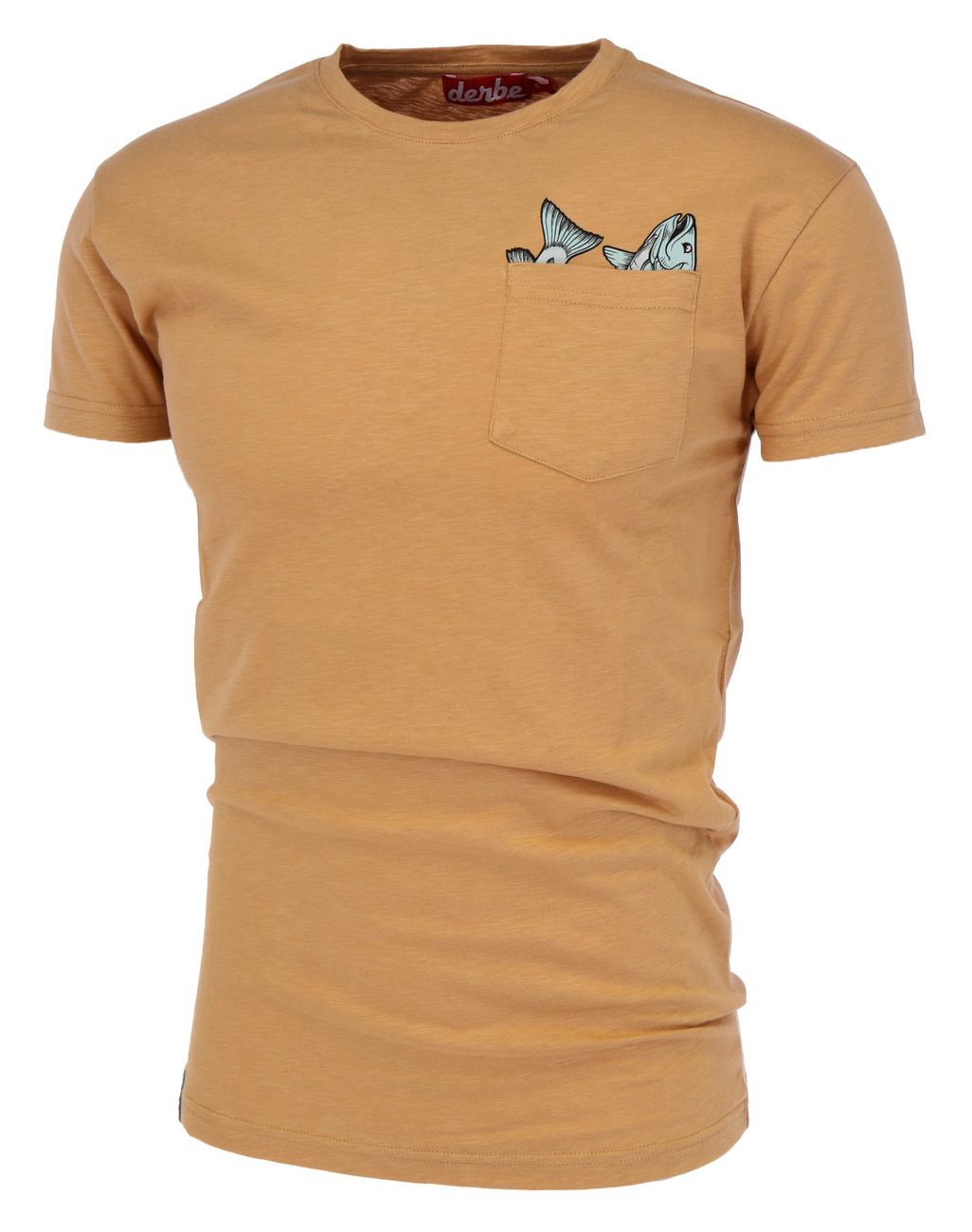 DERBE HAMBURG M-04-TSFL-TASCHENFISCH Herren T-Shirt - Derbe Hamburg - SAGATOO - 4251634749629