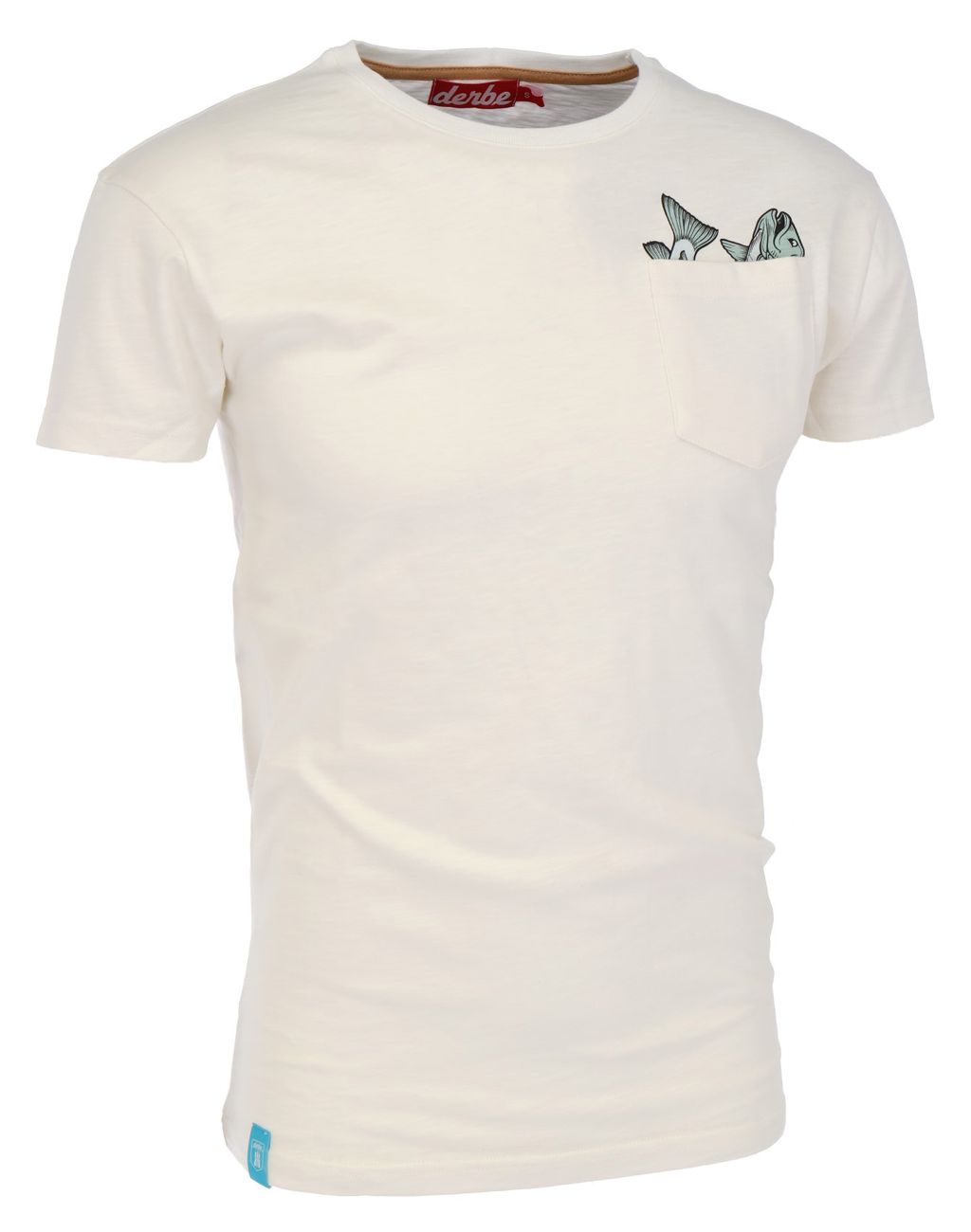 DERBE HAMBURG M-04-TSFL-TASCHENFISCH Herren T-Shirt - Derbe Hamburg - SAGATOO - 4251634749629