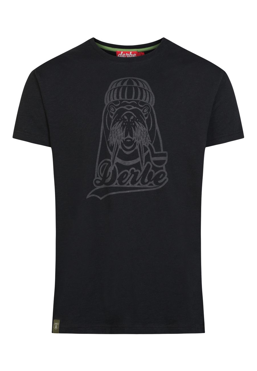 DERBE HAMBURG M-04-TSFL WALROSS Herren T-Shirt - Derbe Hamburg - SAGATOO - 4251634758669