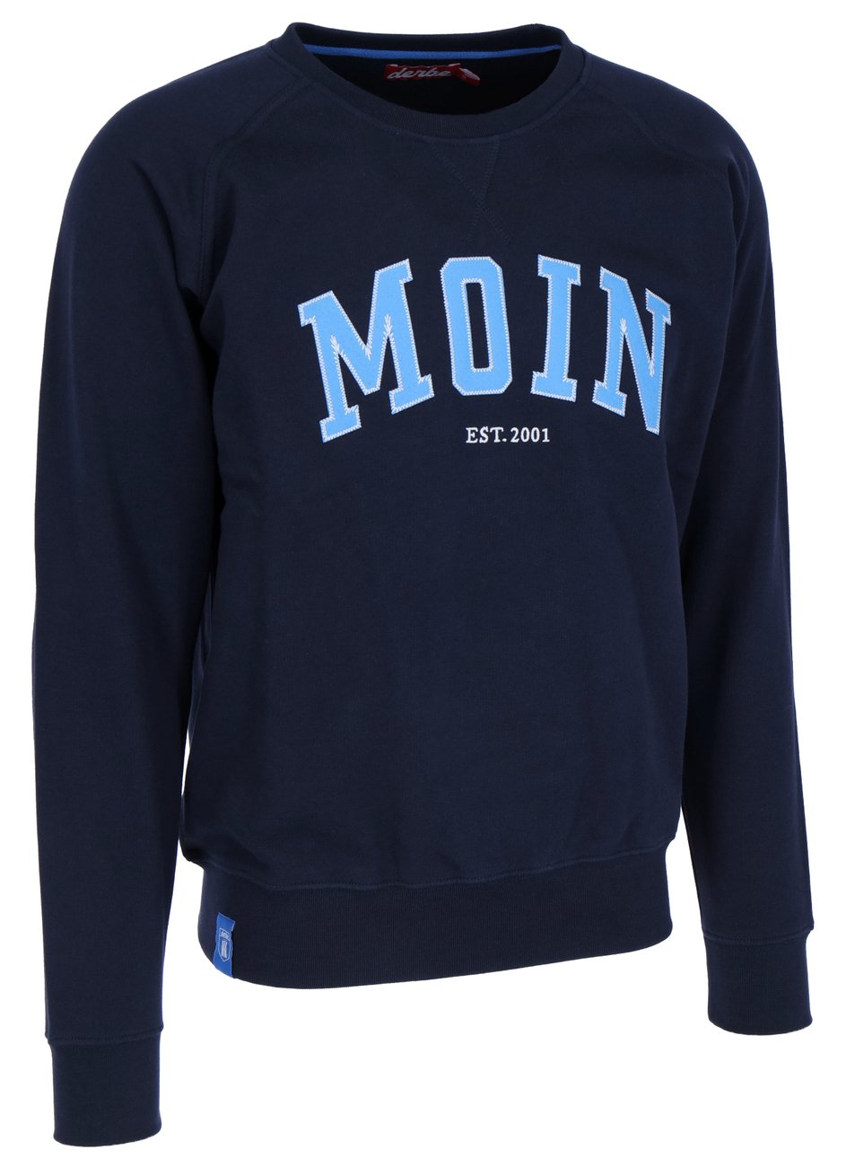 DERBE HAMBURG M-06-CN-MOIN Herren Crewneck Sweatshirt - Derbe Hamburg - SAGATOO - 4251634753022
