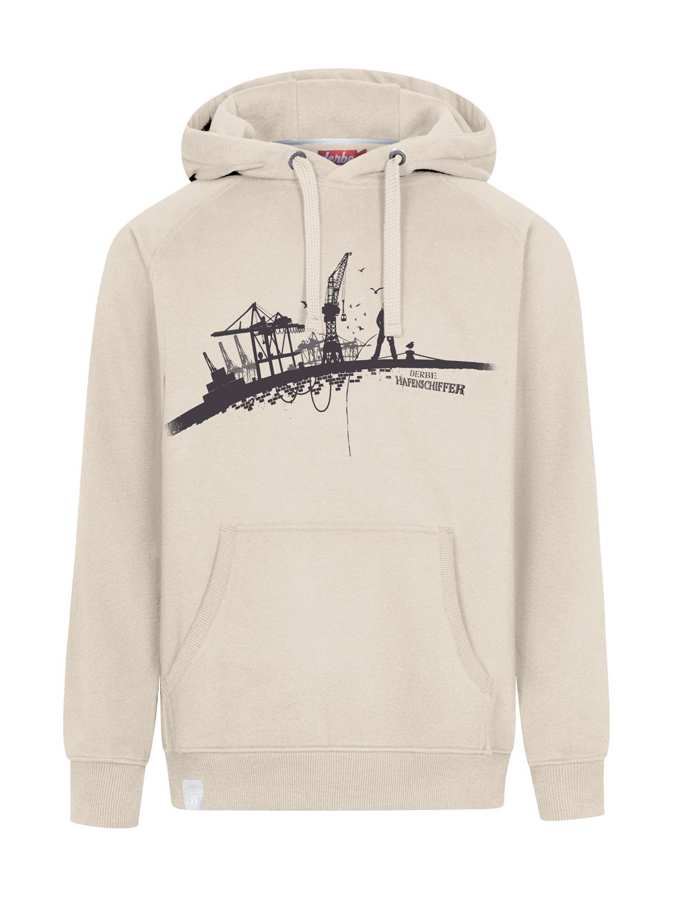 DERBE HAMBURG M-06-HD-HAFENSCHIFFER Herren Kapuzenpullover - Derbe Hamburg - SAGATOO - 4251634770944