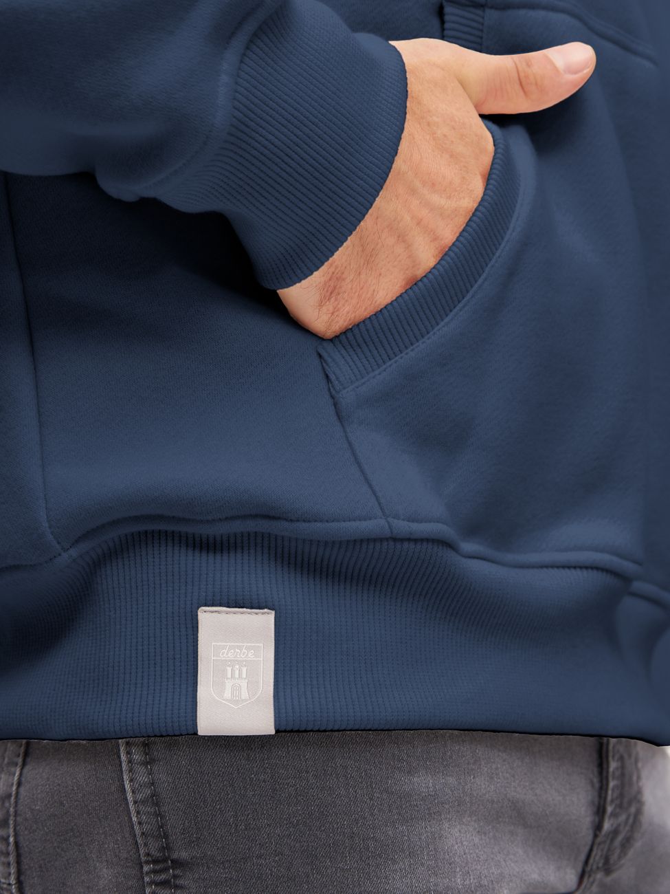 DERBE HAMBURG M-06-HD-LANDUNGSBRÜCKEN Herren Kapuzenpulli - Derbe Hamburg - SAGATOO - 4251634771064