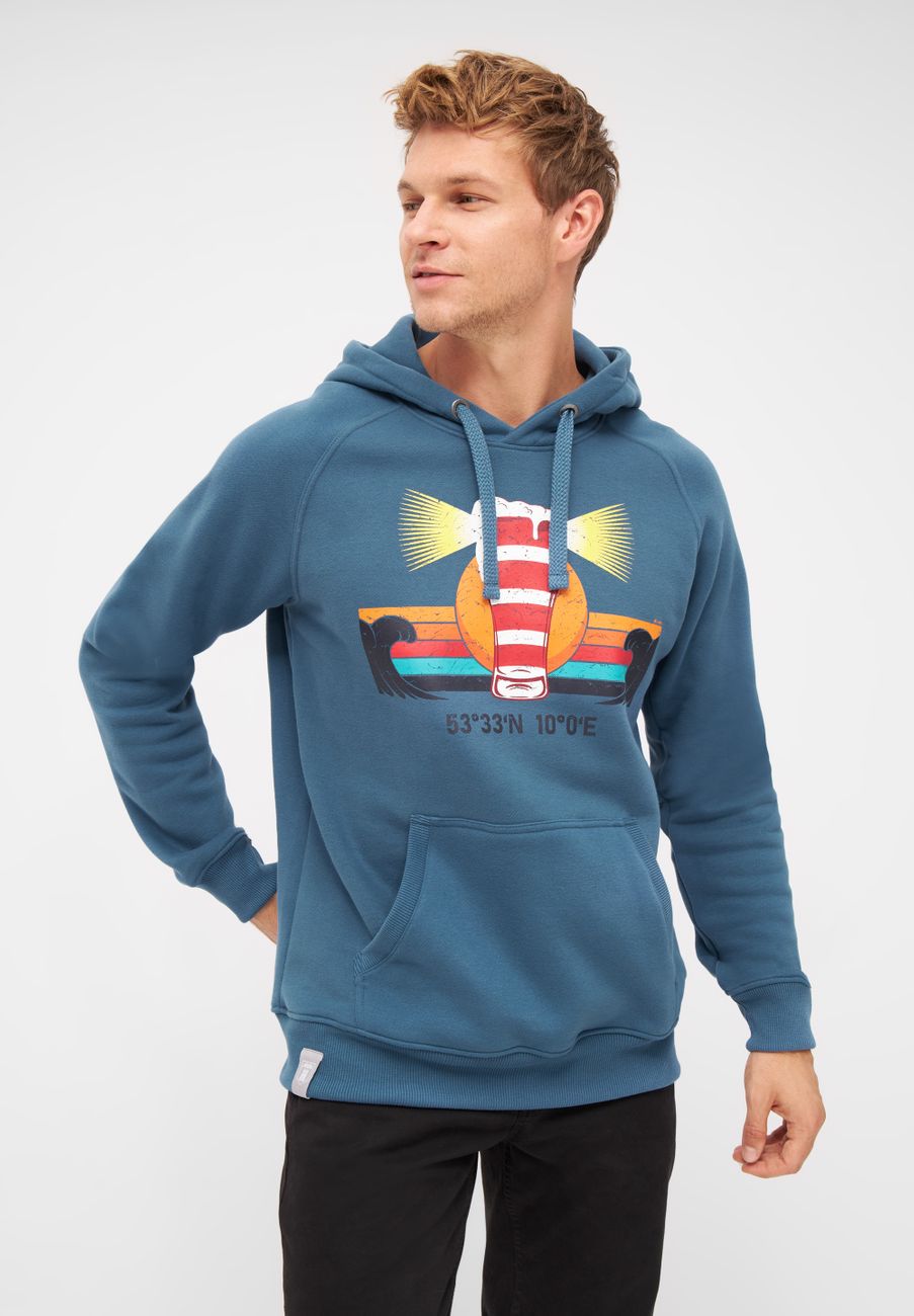 DERBE HAMBURG M-06-HD-LEUCHTBIER Herren Kapuzenpullover - Derbe Hamburg - SAGATOO - 4251634771125