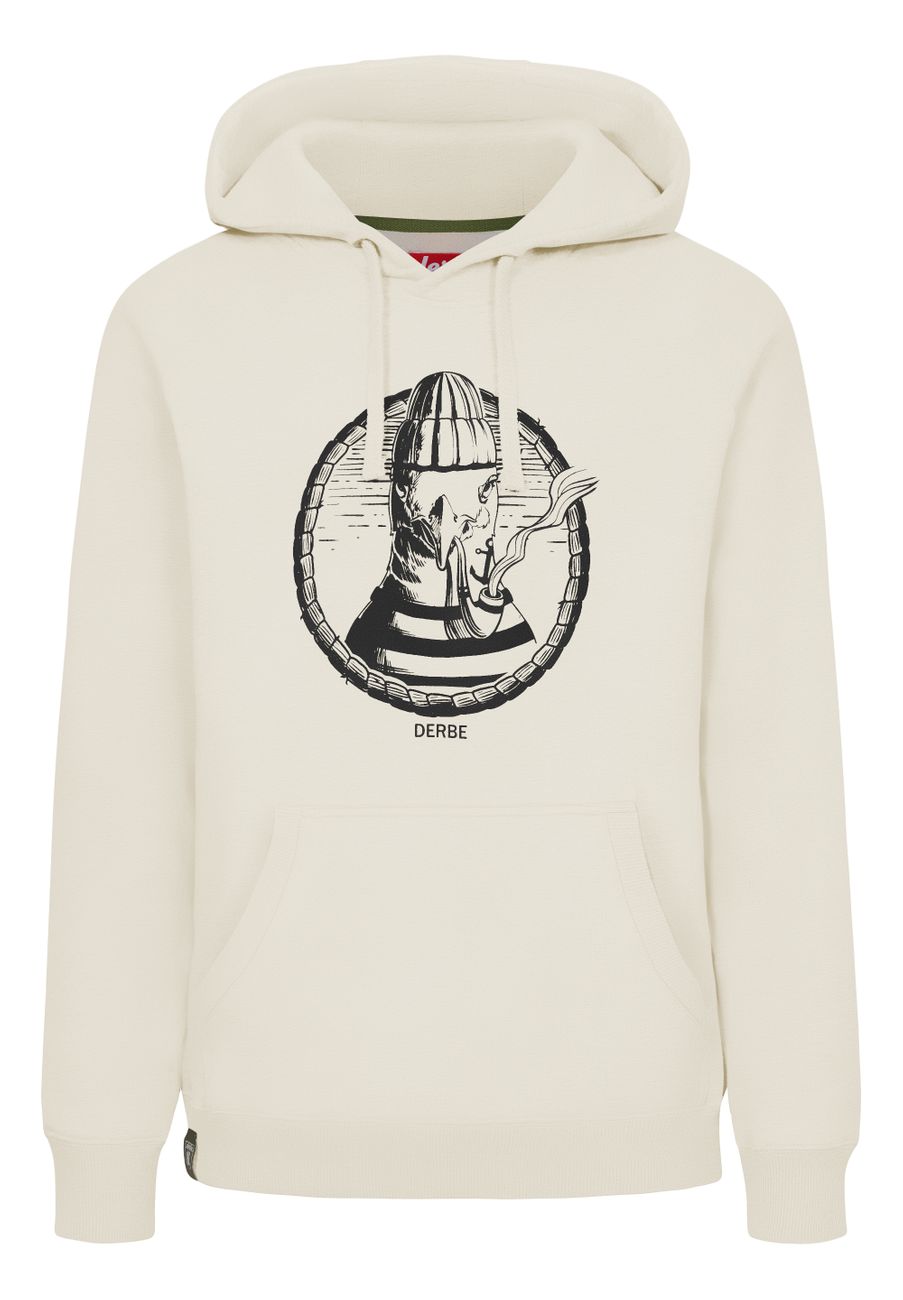 DERBE HAMBURG M-06-HD MATROSENMÖWE Herren Hoodie - Derbe Hamburg - SAGATOO - 4251634756443