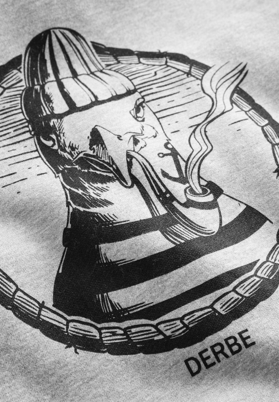 DERBE HAMBURG M-06-HD MATROSENMÖWE Herren Hoodie - Derbe Hamburg - SAGATOO - 4251634771286