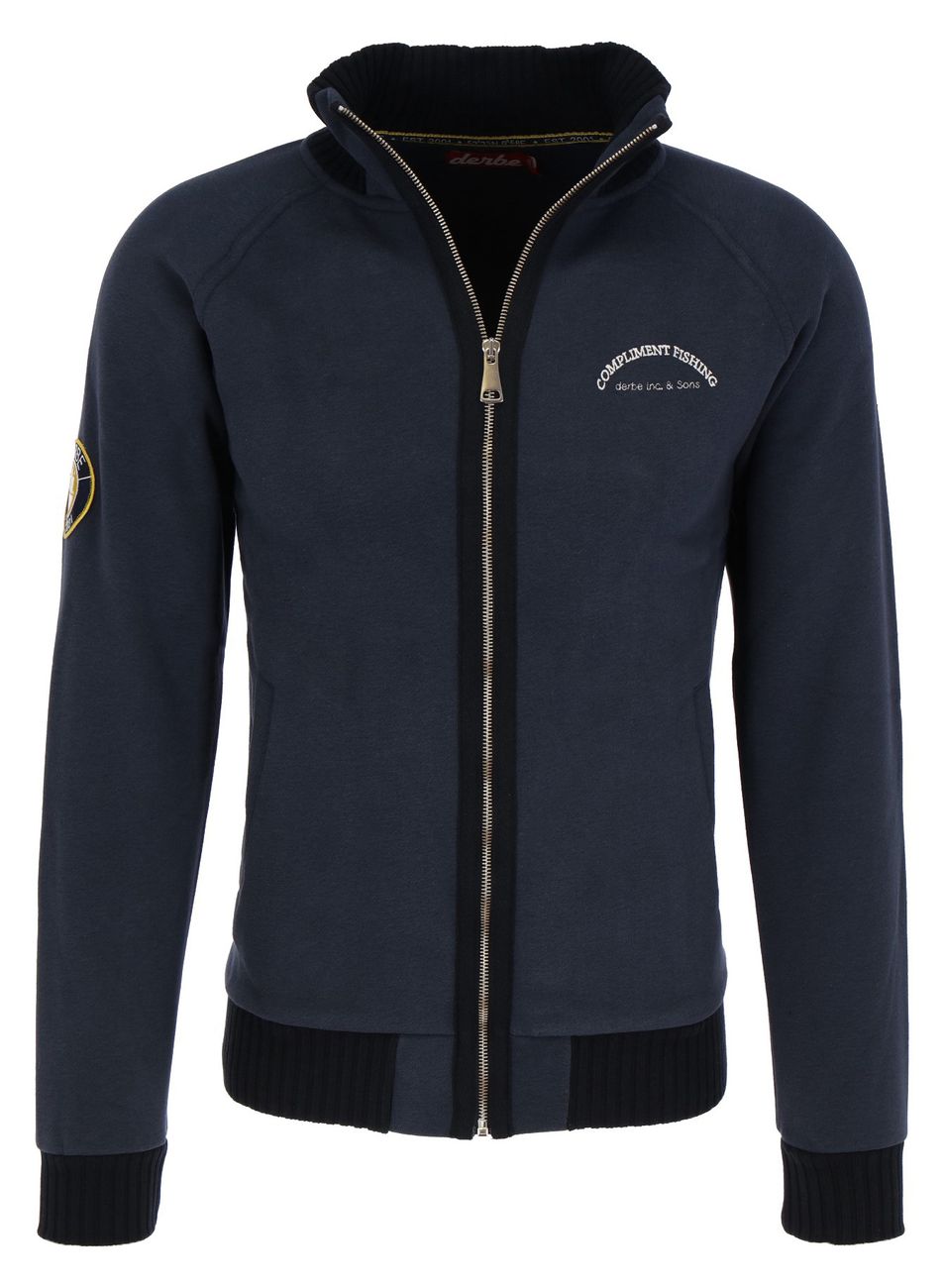 DERBE HAMBURG M-06-HD-ZSK-COMFI Herren Zip Sweatjacke - Derbe Hamburg - SAGATOO - 4251634738135