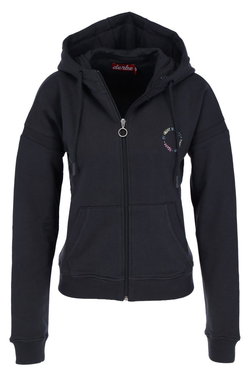 DERBE HAMBURG MY SWEAT IS BETTER THAN YOURS Damen Zip Sweat-Jacke - Derbe Hamburg - SAGATOO - 4251634732744
