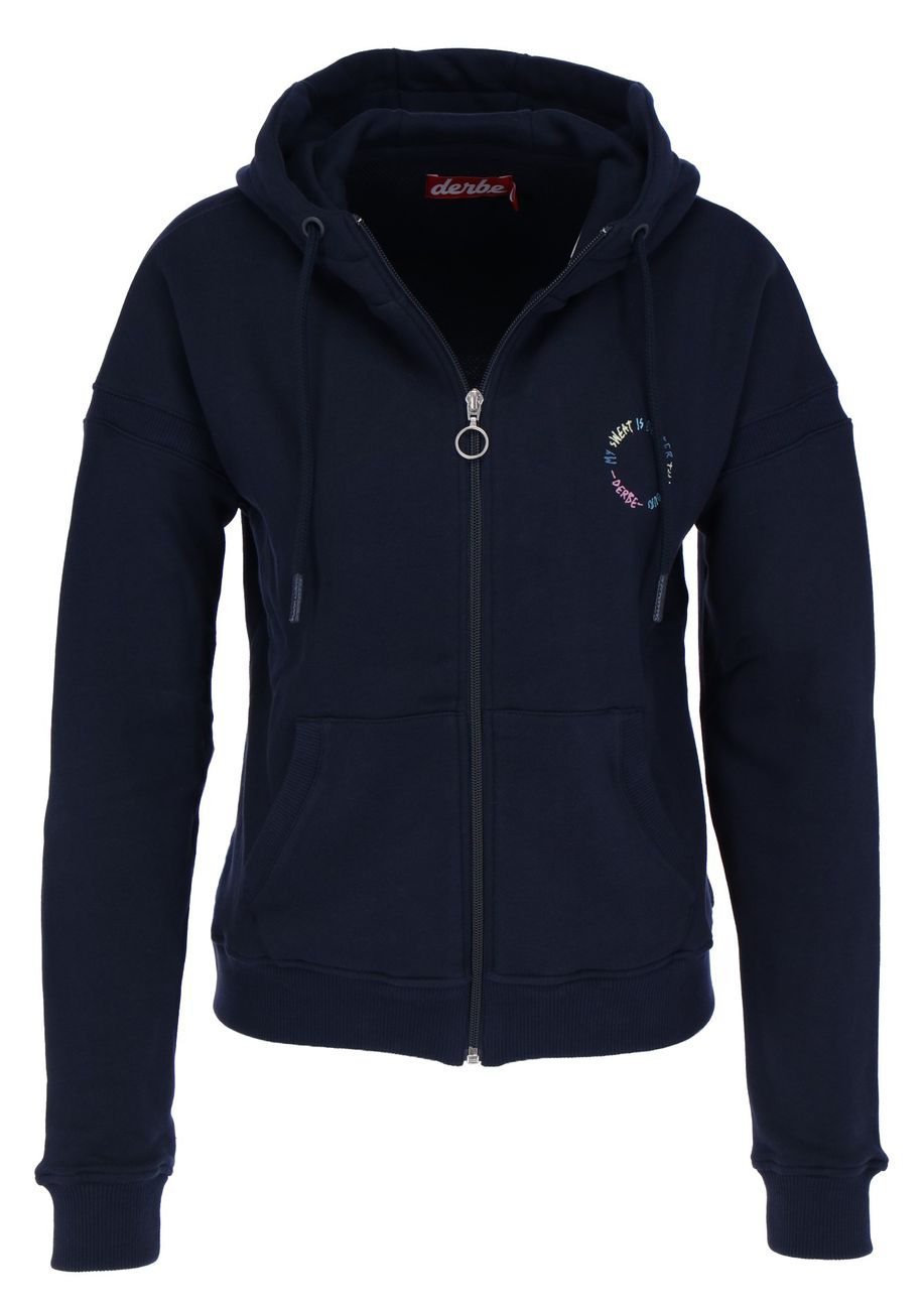 DERBE HAMBURG MY SWEAT IS BETTER THAN YOURS Damen Zip Sweat-Jacke - Derbe Hamburg - SAGATOO - 4251634732805