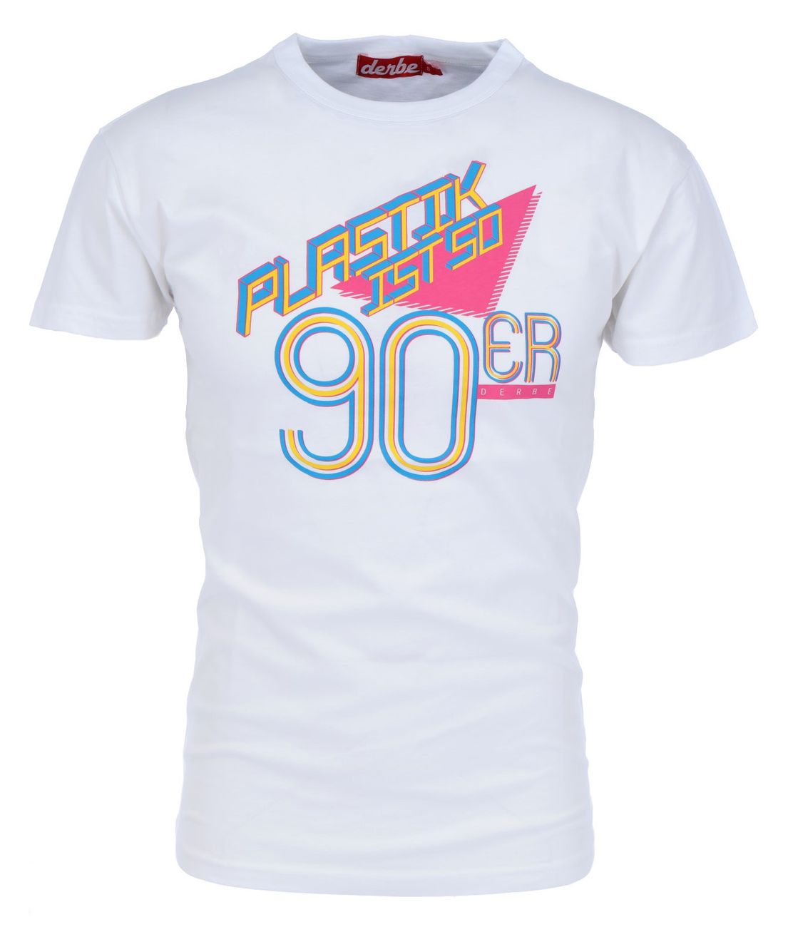 DERBE HAMBURG Plastik ist so 90er Boys Herren T-Shirt - Derbe Hamburg - SAGATOO - 4251634730559