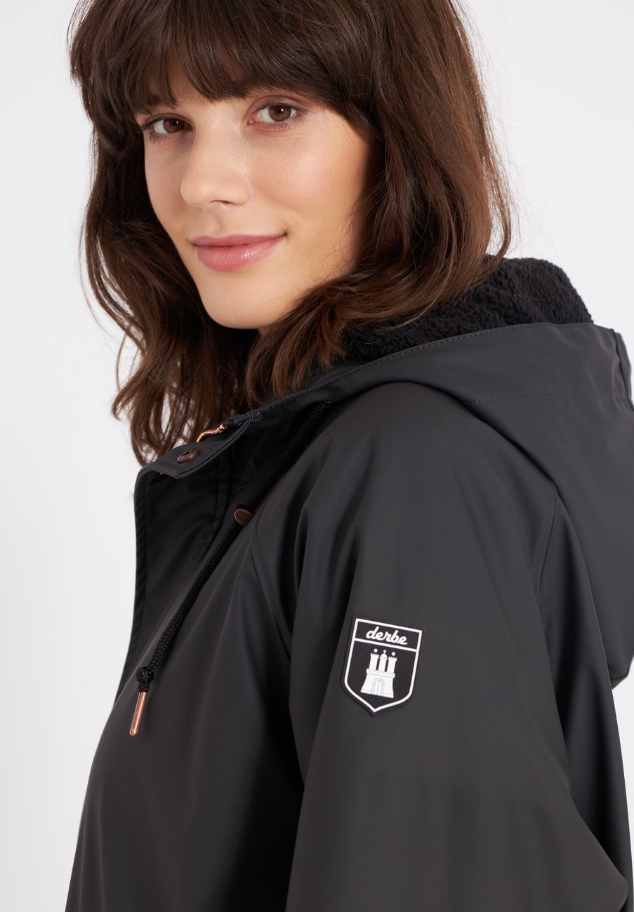 DERBE HAMBURG W-01-PU Wittholm CP Damen Regenmantel - Derbe Hamburg - SAGATOO -