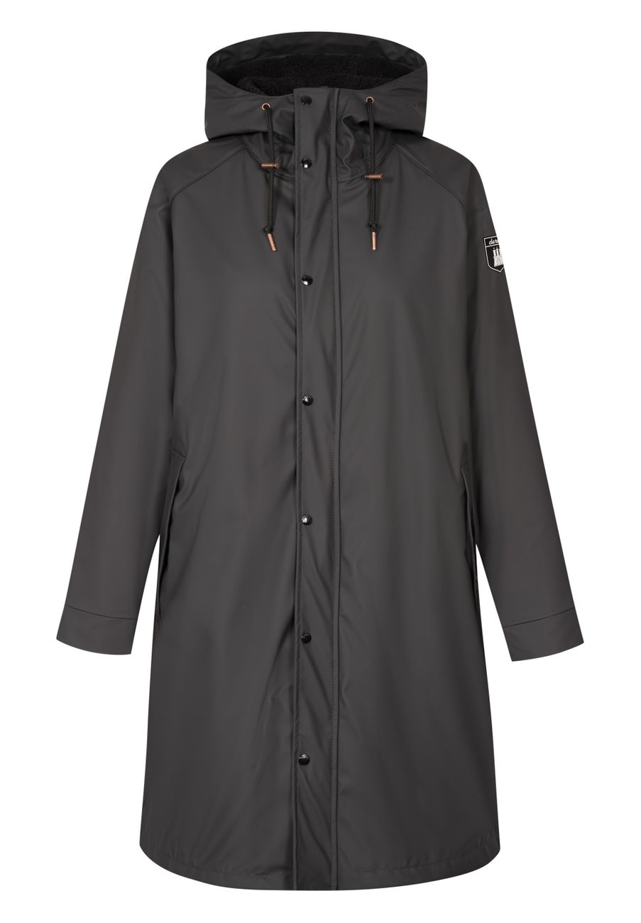 DERBE HAMBURG W-01-PU Wittholm CP Damen Regenmantel - Derbe Hamburg - SAGATOO -