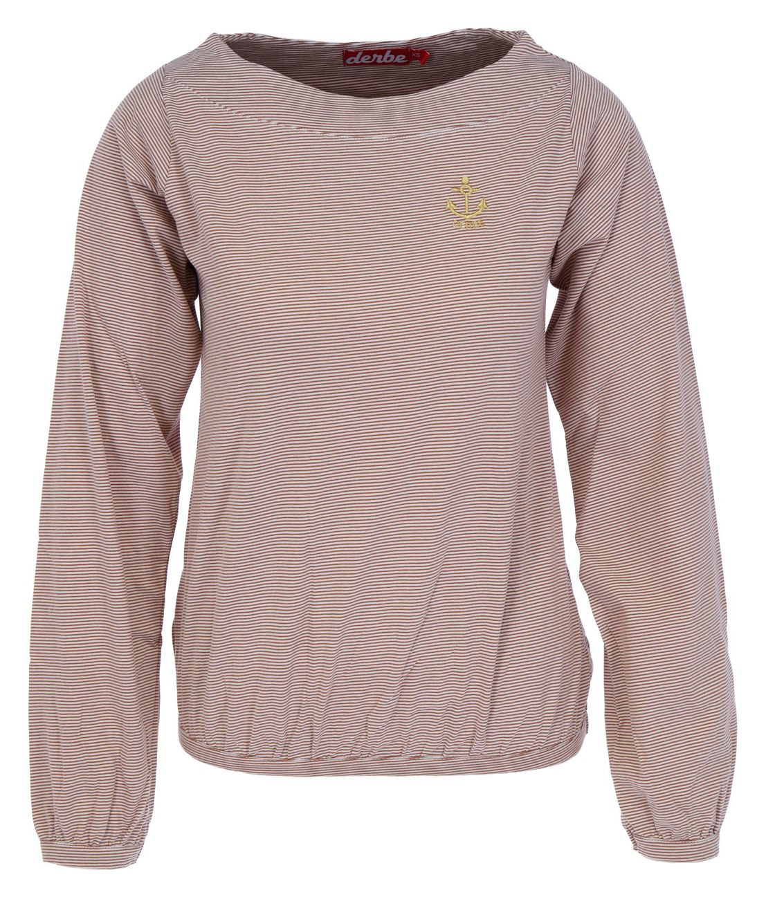 DERBE HAMBURG W-03-LS-GOLDEN ANCHOR Damen Langarmshirt - Derbe Hamburg - SAGATOO - 4251634743306