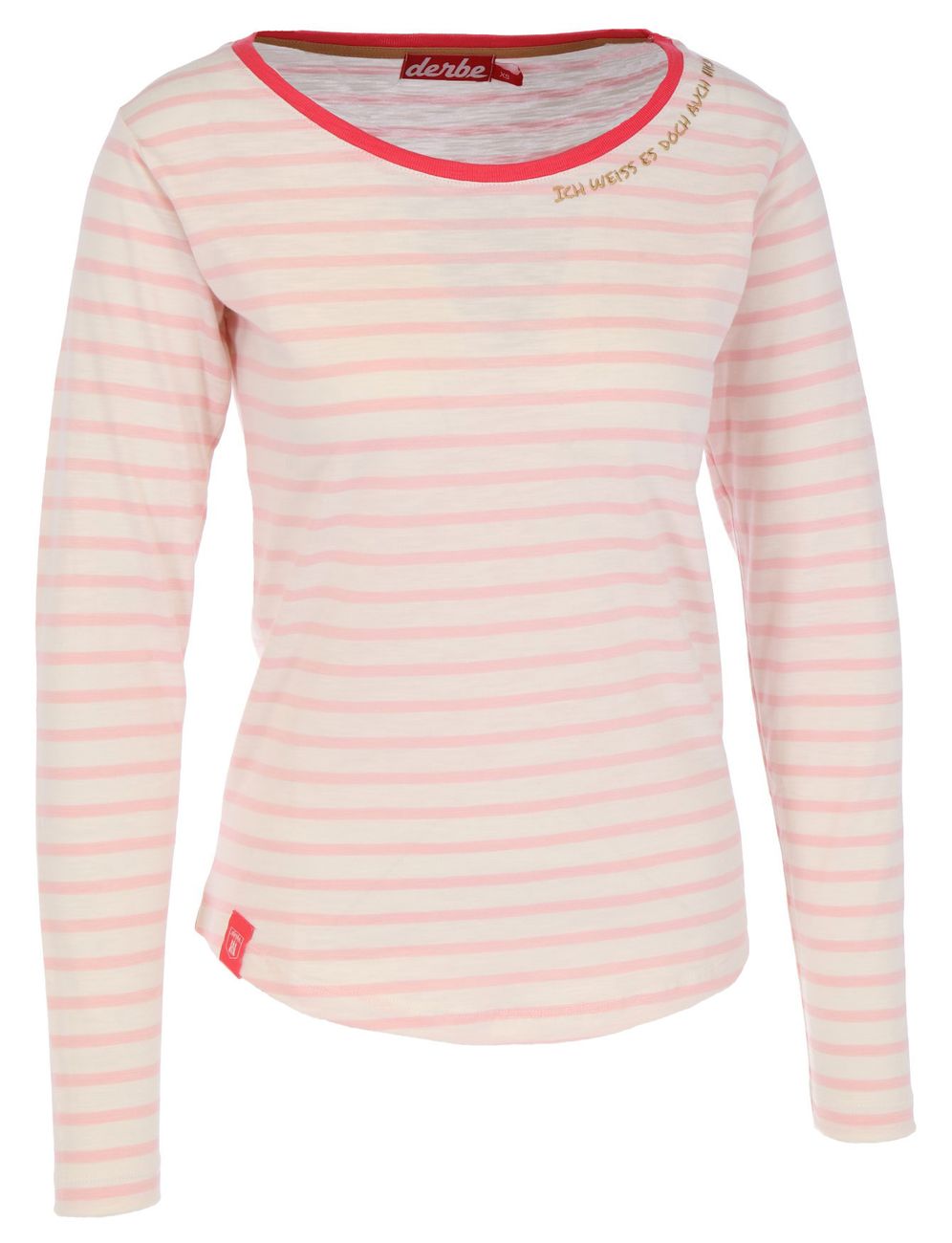 DERBE HAMBURG W-03-LSFL AUCH NICHT Damen Langarmshirt - Derbe Hamburg - SAGATOO - 4251634751813