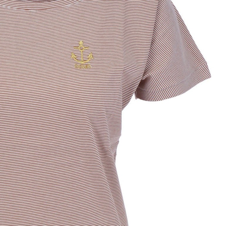 DERBE HAMBURG W-03-TS-GOLDEN ANCHOR Damen T-Shirt - Derbe Hamburg - SAGATOO - 4251634743481