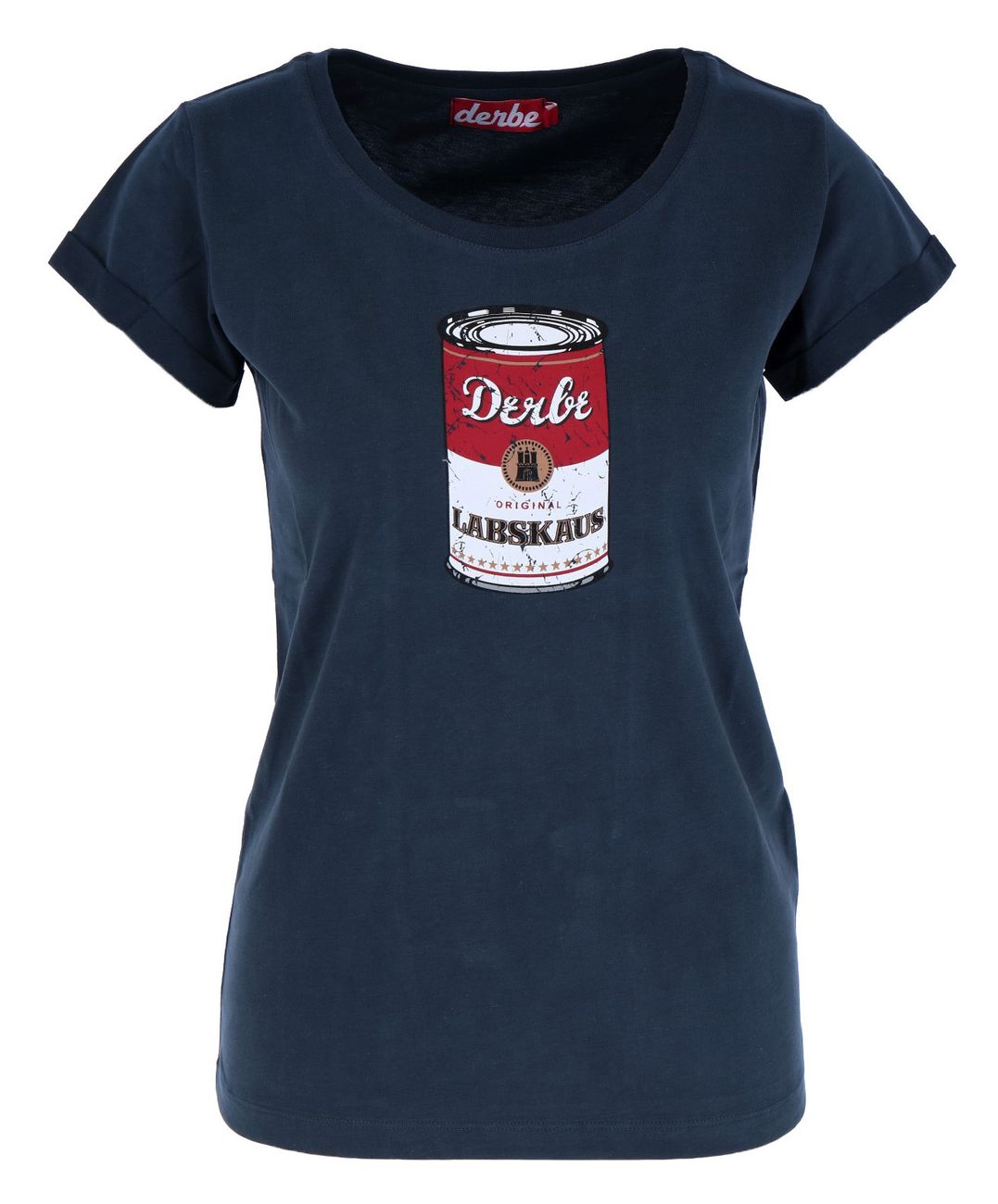 DERBE HAMBURG W-03-TS-LABSKAUS Damen T-Shirt - Derbe Hamburg - SAGATOO - 4251634743818