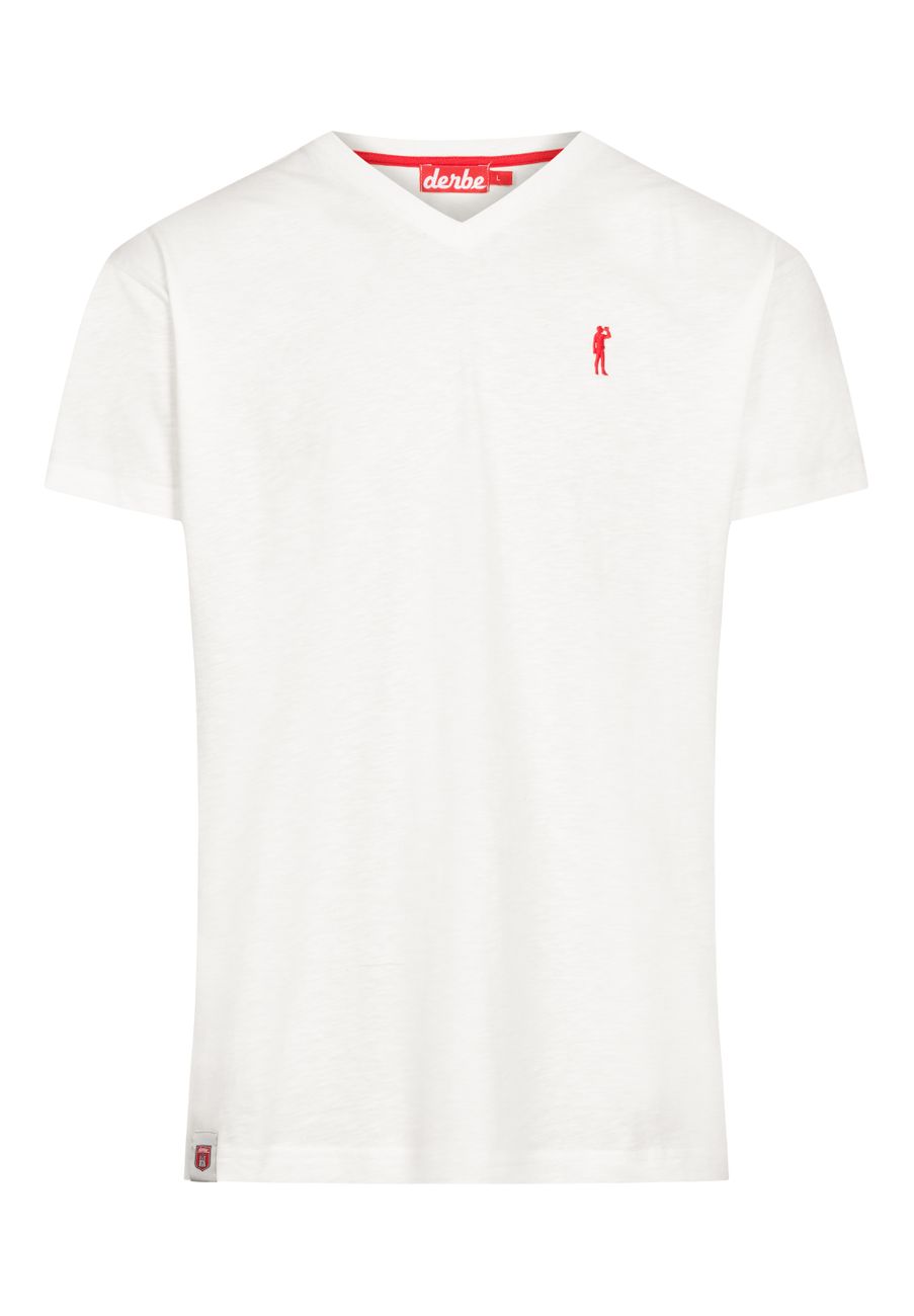 DERBE HAMBURG W-03-TSFL BASIC KIPPES Damen T-Shirt - Derbe Hamburg - SAGATOO - 4251634763281