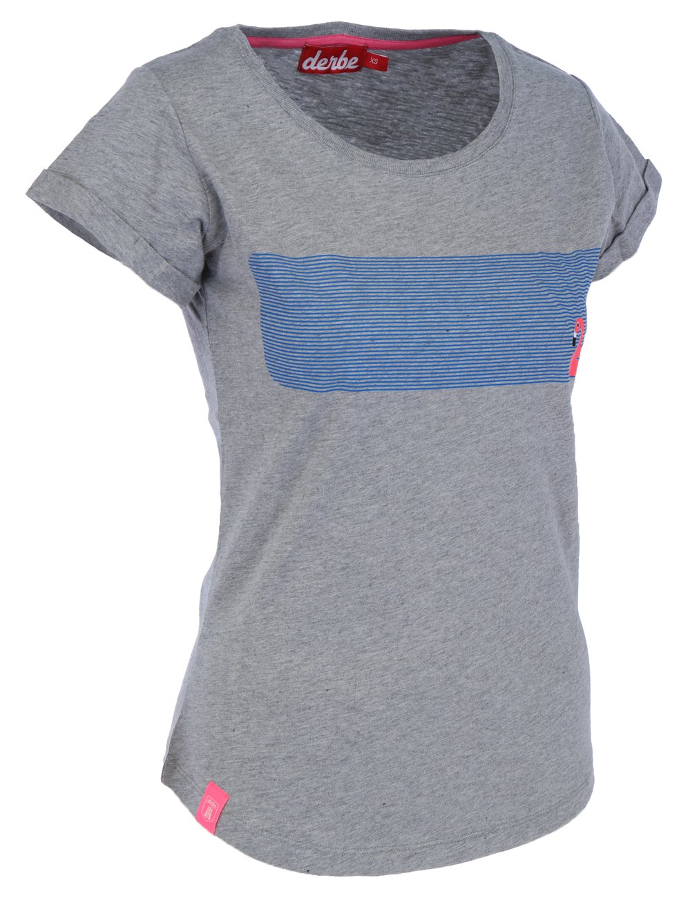 DERBE HAMBURG W-03-TSFL-FLAMINGO Damen T-Shirt - Derbe Hamburg - SAGATOO - 4251634754005