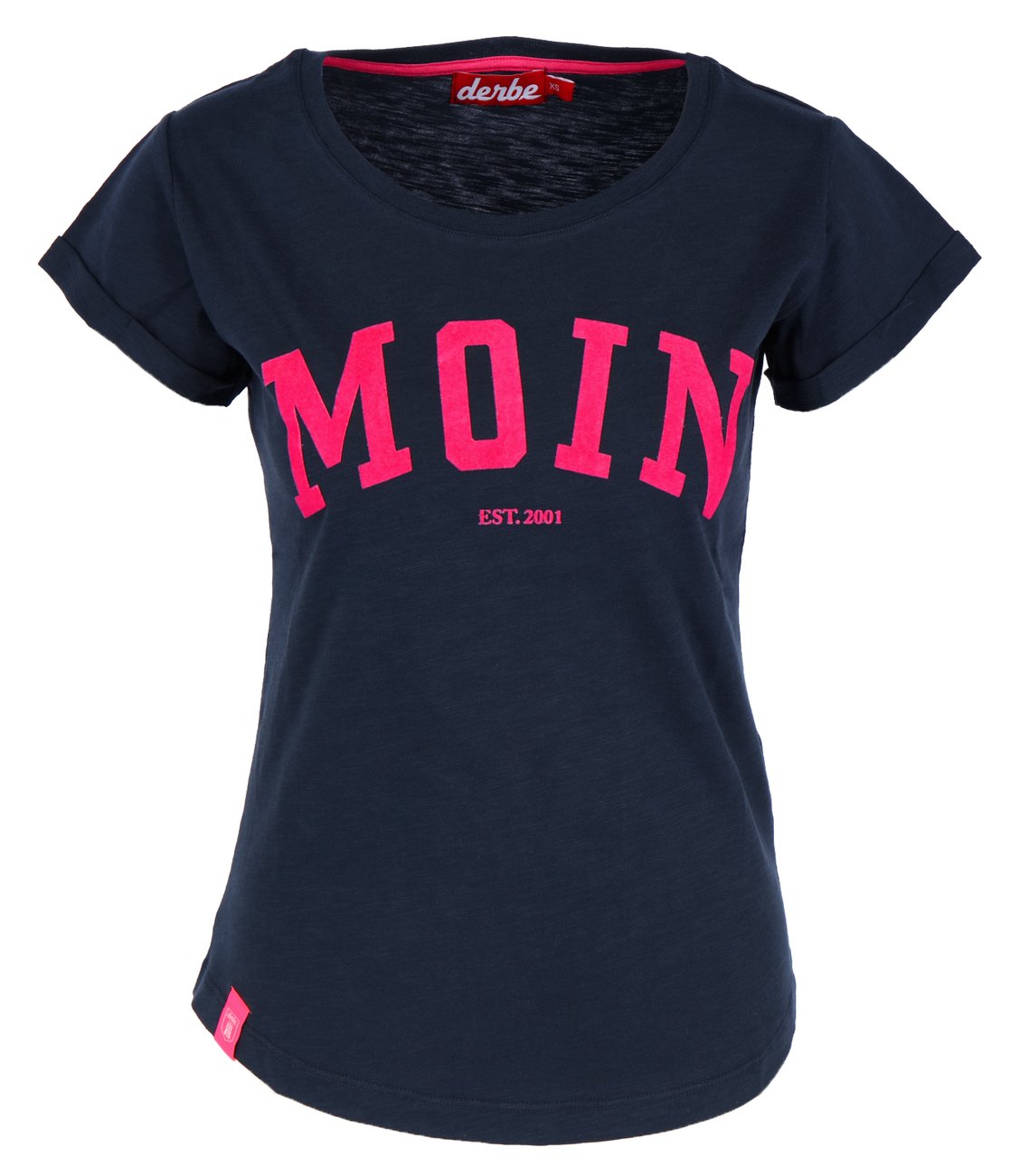 DERBE HAMBURG W-03-TSFL-MOIN Damen T-Shirt - Derbe Hamburg - SAGATOO - 4251634754401