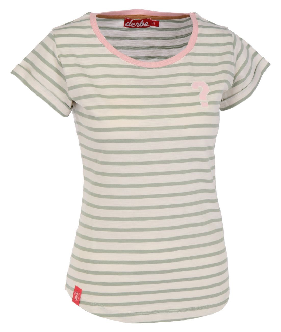 DERBE HAMBURG W-03-TSFL-QUESTION MARK Damen T-Shirt - Derbe Hamburg - SAGATOO - 4251634751967