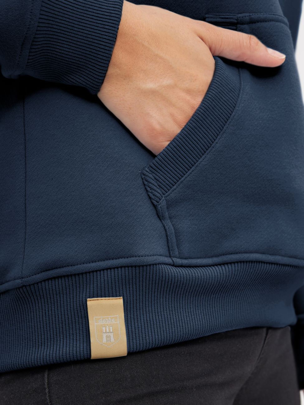 DERBE HAMBURG W-05-HD-PEACE Damen Kapuzenpullover - Derbe Hamburg - SAGATOO - 4251634775291