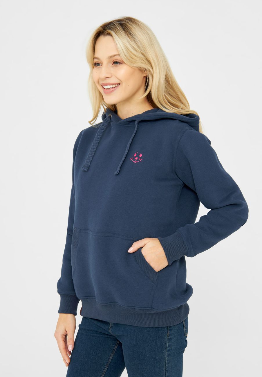 DERBE HAMBURG W-05-HD-ROBBENSCHNUTE Damen Kapuzenpullover - Derbe Hamburg - SAGATOO - 4251634768385