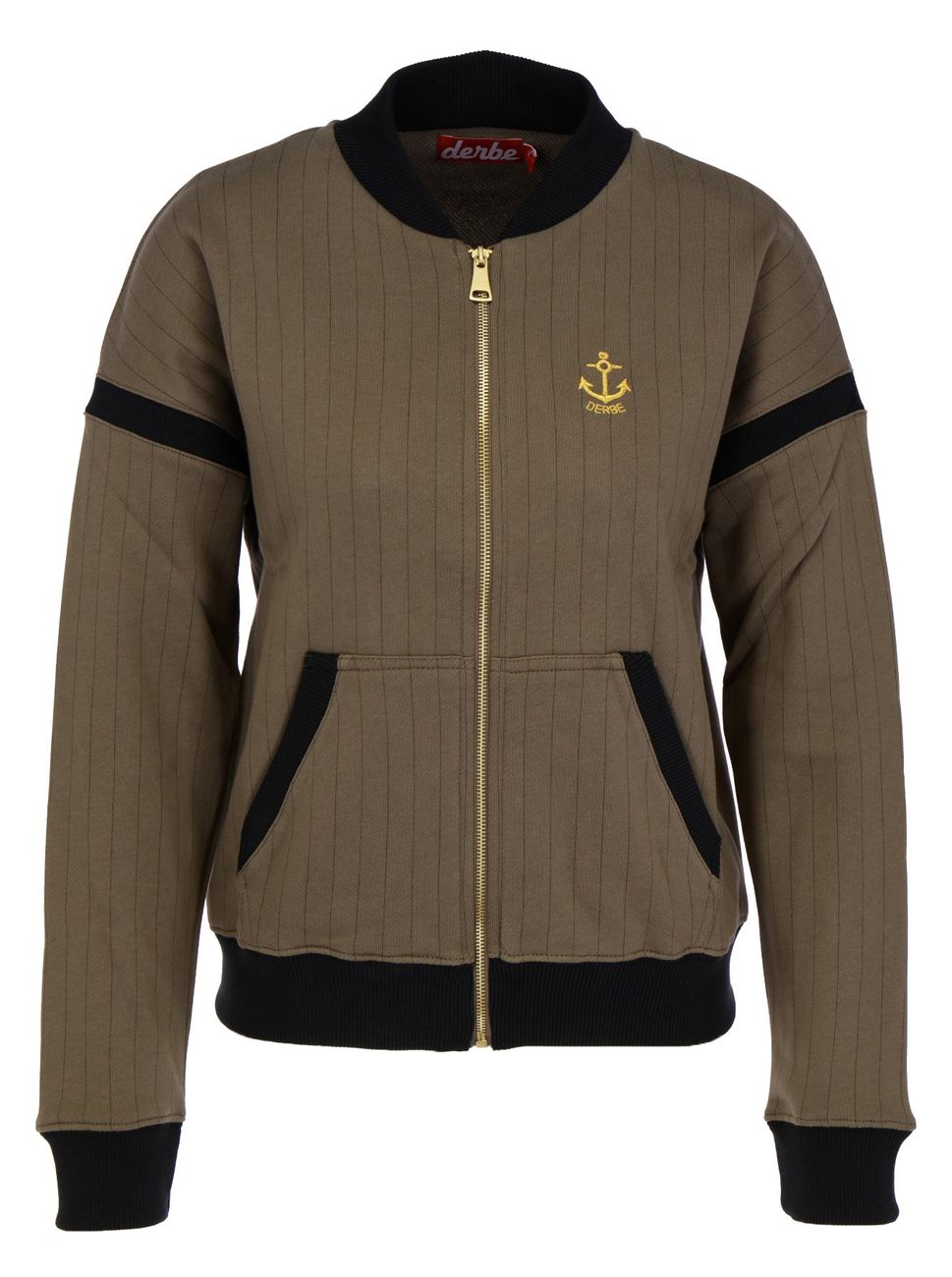 DERBE HAMBURG W-05-ZC-GOLDEN ANCHOR STRIPED Damen Jacke - Derbe Hamburg - SAGATOO - 4251634742873