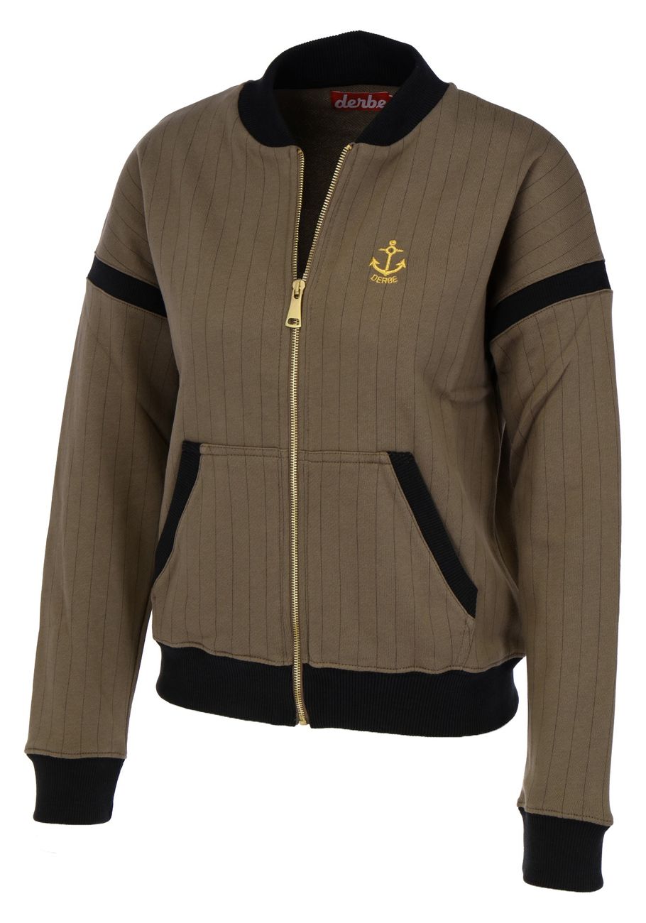 DERBE HAMBURG W-05-ZC-GOLDEN ANCHOR STRIPED Damen Jacke - Derbe Hamburg - SAGATOO - 4251634742873