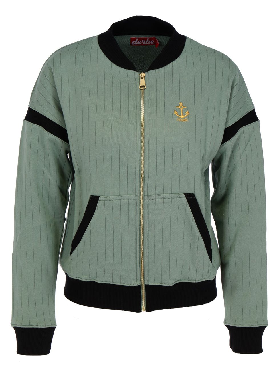 DERBE HAMBURG W-05-ZC-GOLDEN ANCHOR STRIPED Damen Jacke - Derbe Hamburg - SAGATOO - 4251634742927