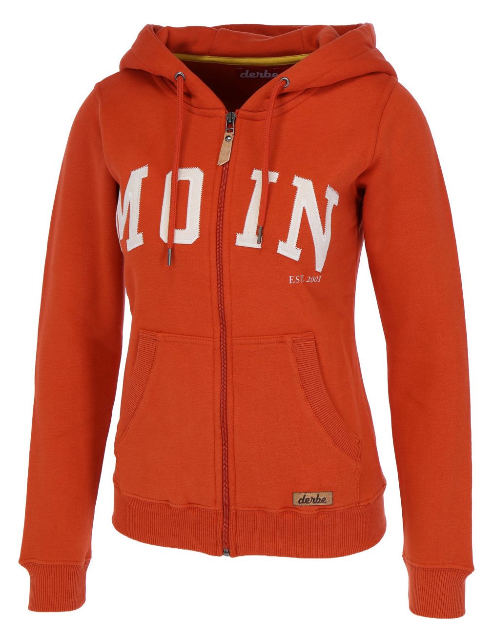 DERBE HAMBURG W-05-ZHD-MOIN Damen Zip Hoody - Derbe Hamburg - SAGATOO - 4251634742415