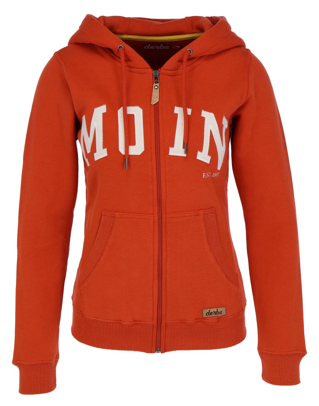DERBE HAMBURG W-05-ZHD-MOIN Damen Zip Hoody - Derbe Hamburg - SAGATOO - 4251634742415