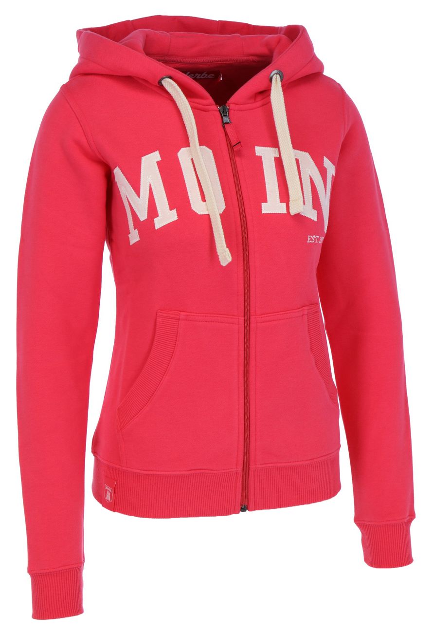 DERBE HAMBURG W-05-ZHD-MOIN Damen Zip Hoody - Derbe Hamburg - SAGATOO - 4251634750618