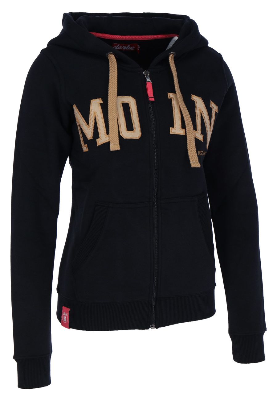 DERBE HAMBURG W-05-ZHD-MOIN Damen Zip Hoody - Derbe Hamburg - SAGATOO - 4251634750663