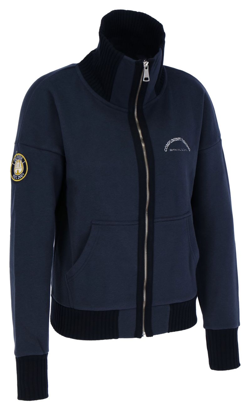 DERBE HAMBURG W-05-ZSK-COMFI Damen Zip Sweatjacke - Derbe Hamburg - SAGATOO - 4251634742286