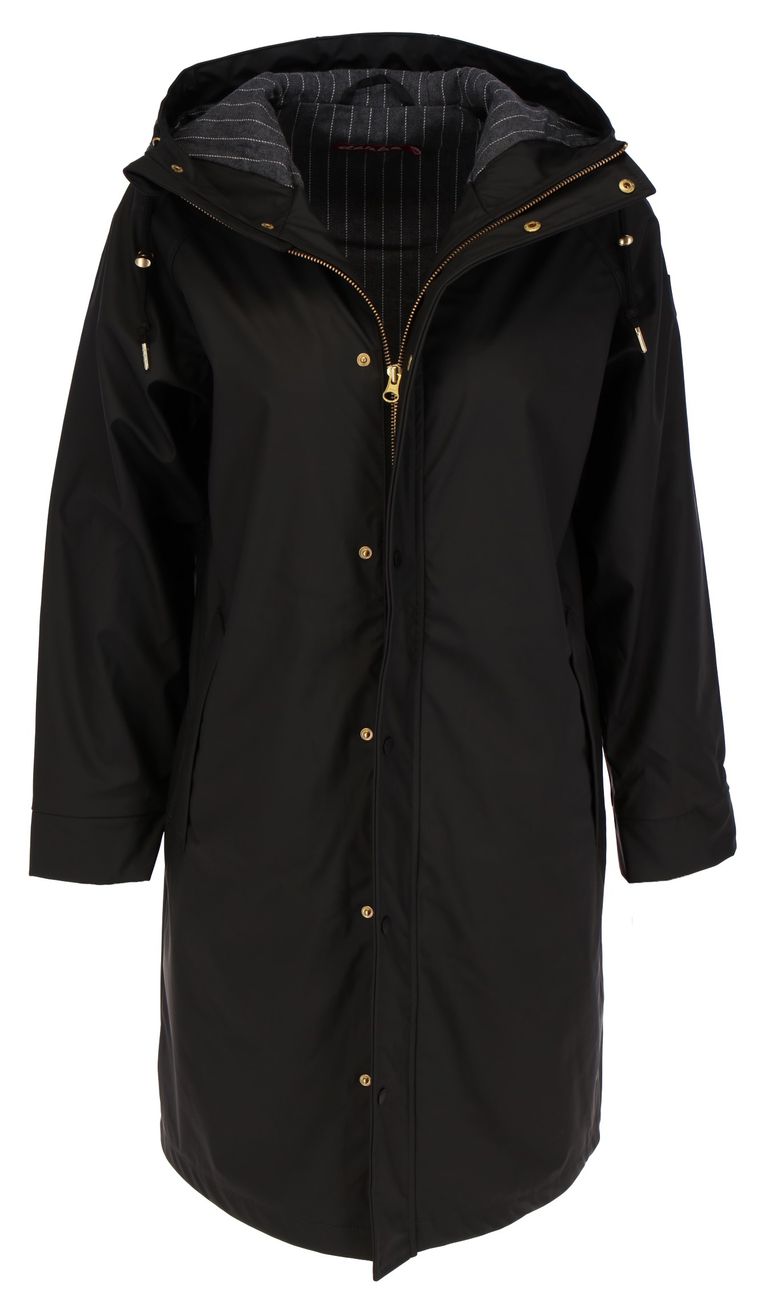 DERBE HAMBURG WITTBY PINSTRIPE Damen Regenmantel - Derbe Hamburg - SAGATOO - 4251634742002