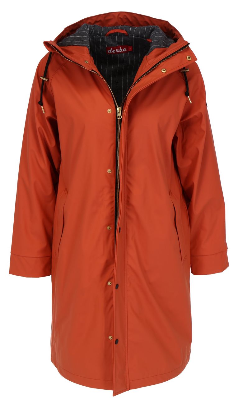 DERBE HAMBURG WITTBY PINSTRIPE Damen Regenmantel - Derbe Hamburg - SAGATOO - 4251634742040